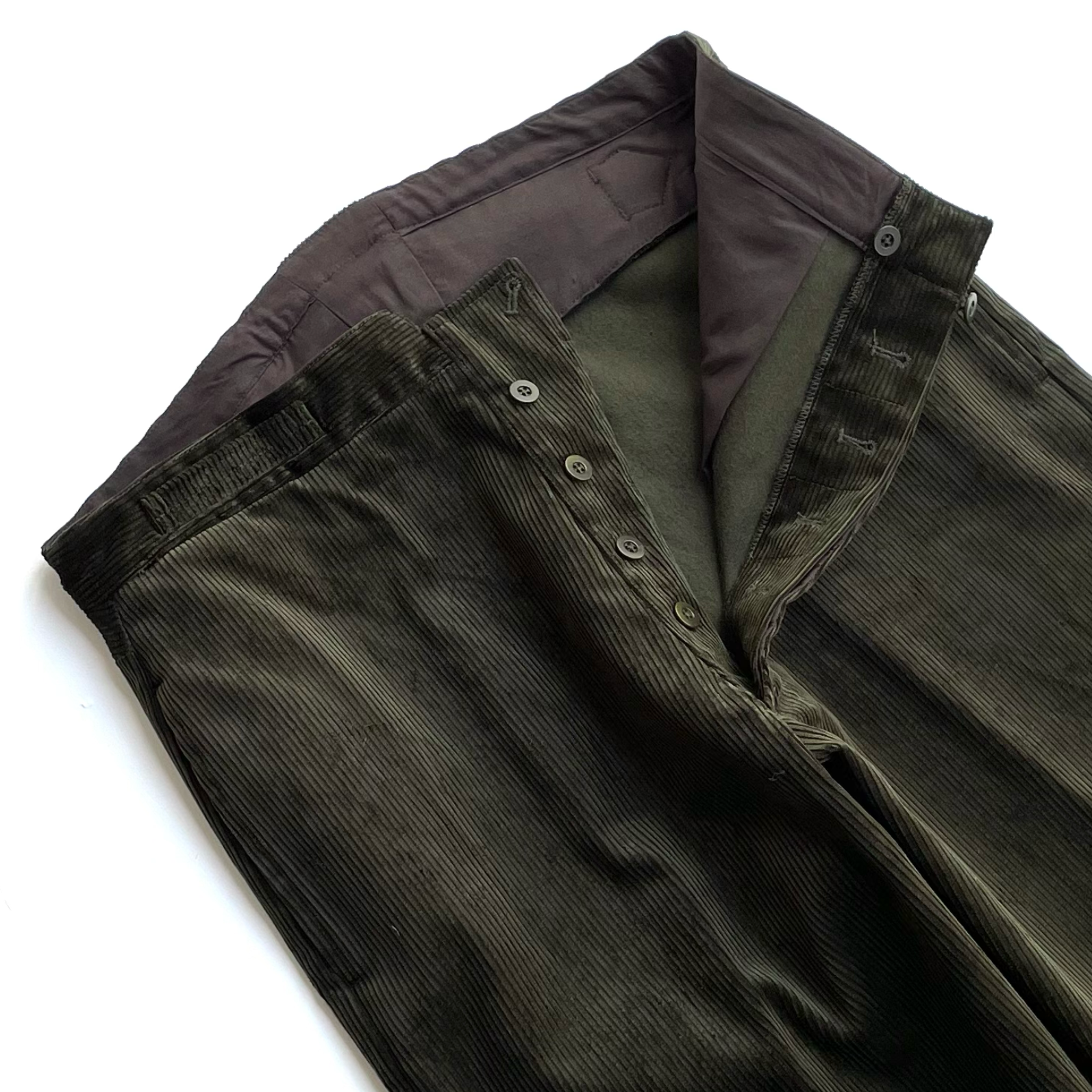 1915 PANTS / ENGLISH CORDUROY OLIVE