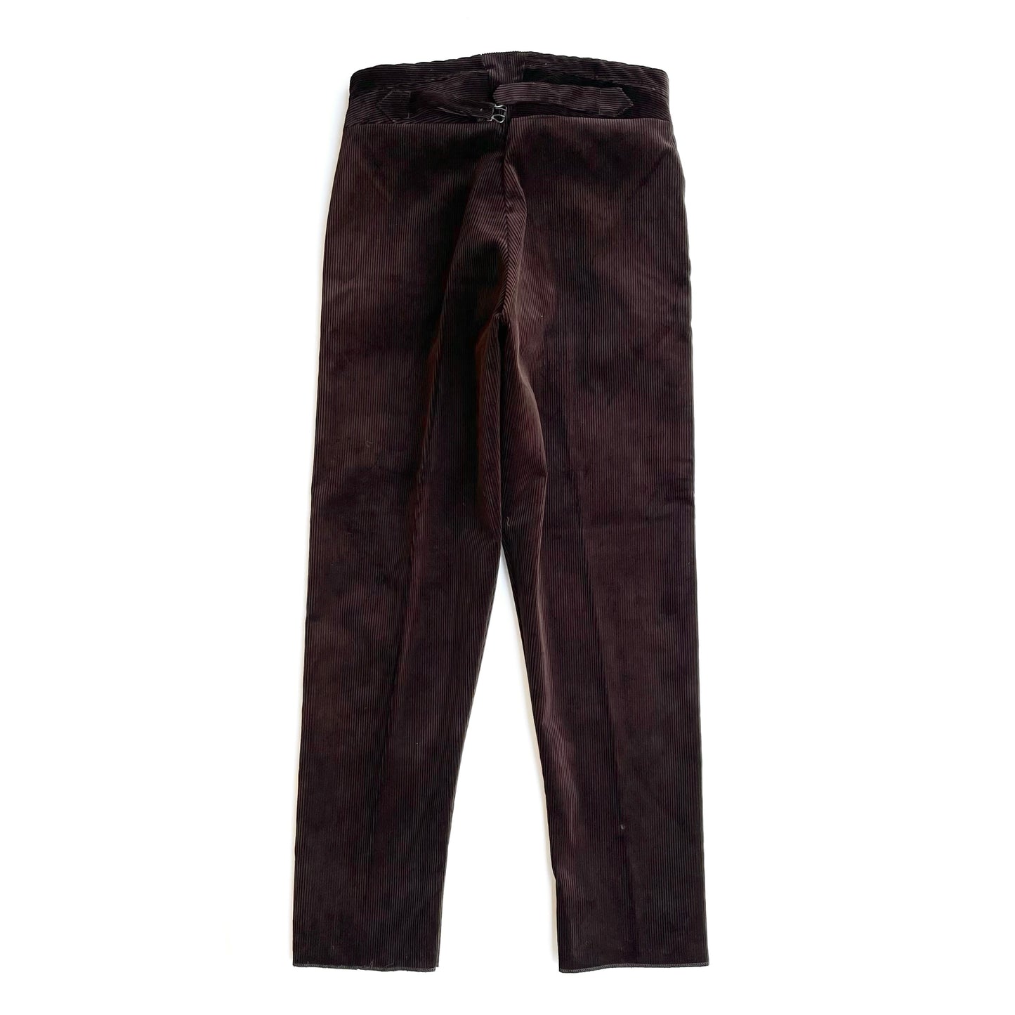 1915 pantalones / pana de pana inglesa marrón