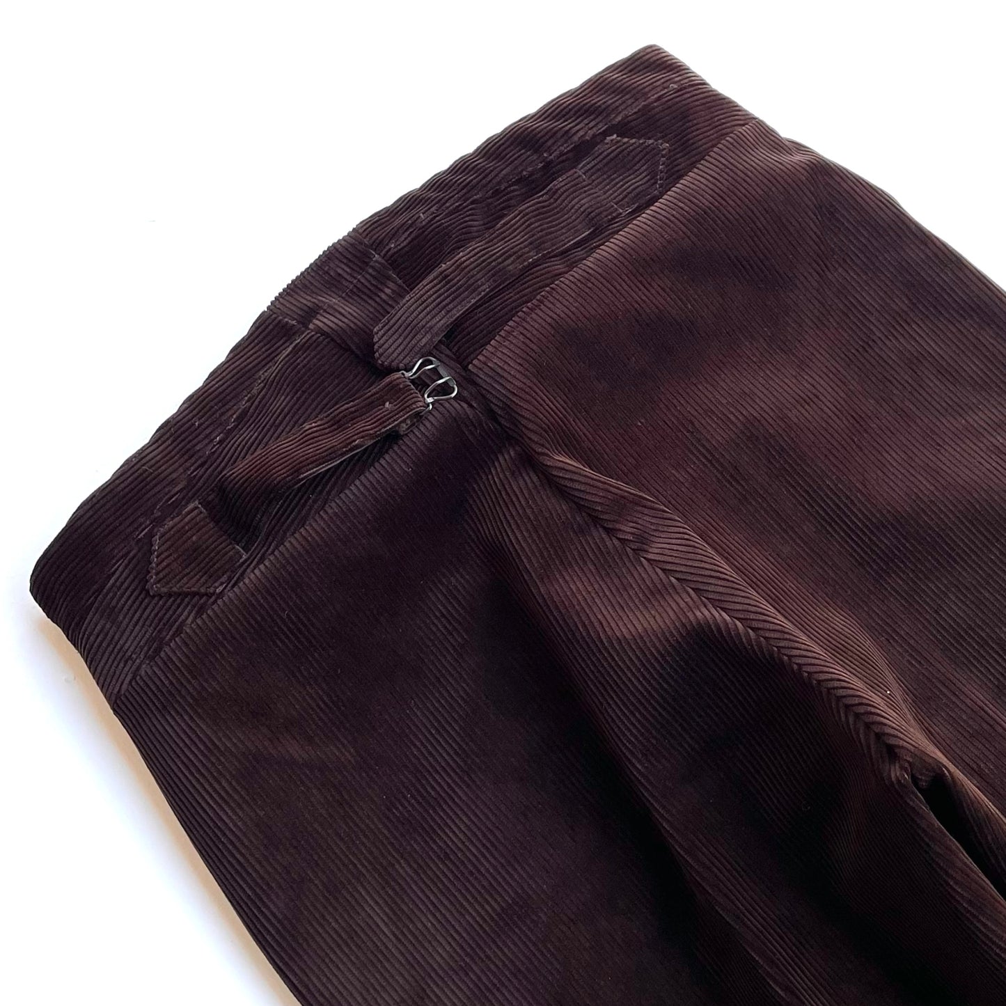 1915年裤子 /英语灯芯绒棕色