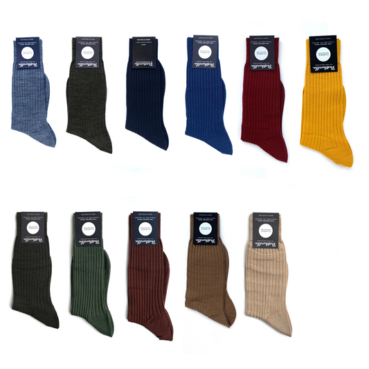 Pantherella Socks / Merino Wool Rib Socks 5796
