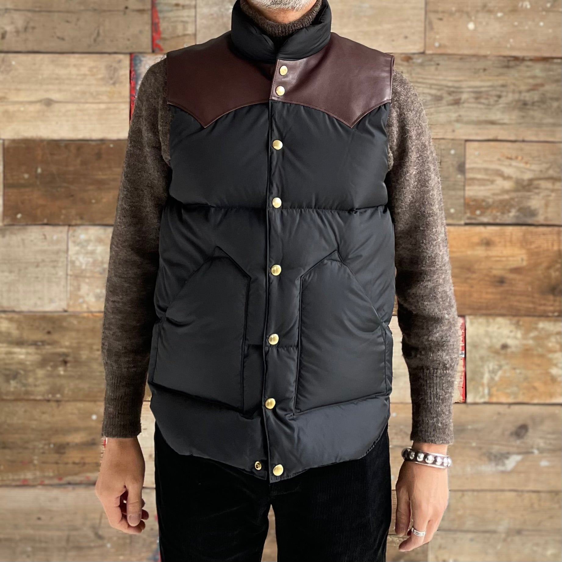 DOWN VEST for ANATOMICA