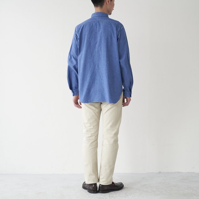 Bigyank Anatomica Work Shirt 1935 Blue – ANATOMICA KOBE ONLINE