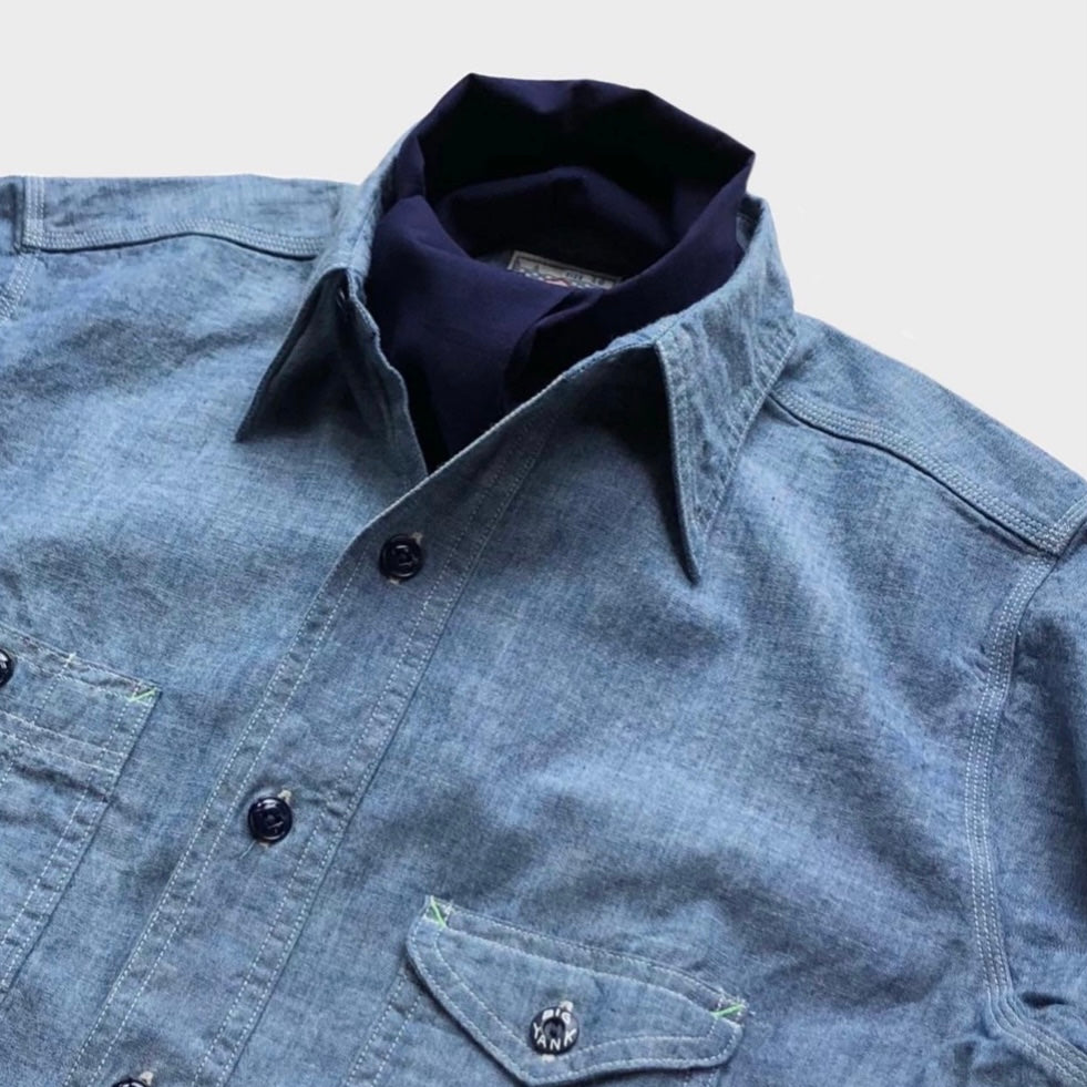 BIG YANK anatomica work shirt 1935 / INDIGO