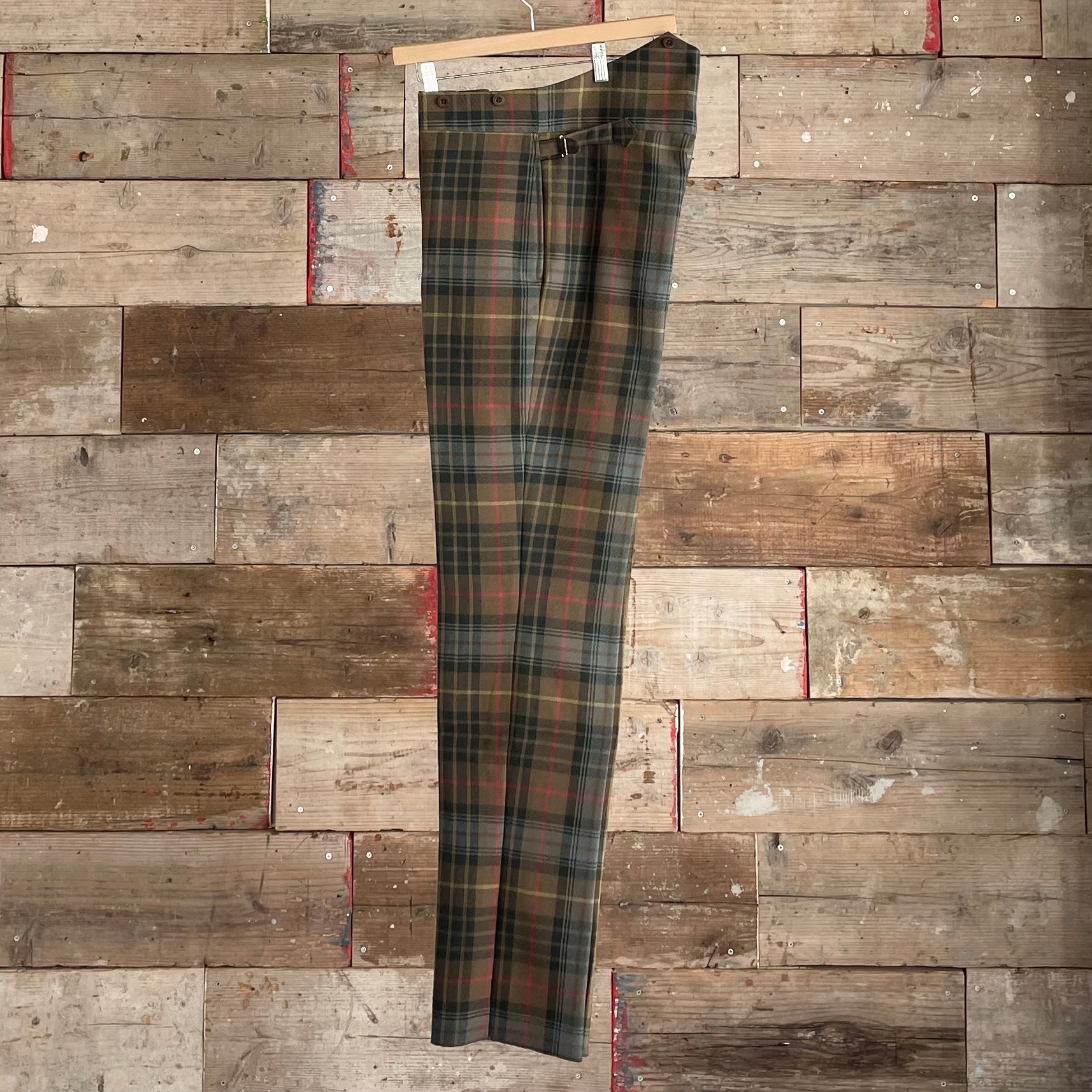 TANGO PANTS / WOOL BRAERIACH TARTAN